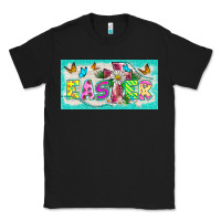 Black easter cross license plate template Classic Tee - BarkalooDesign