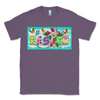 Lavender easter cross license plate template Classic Tee - BarkalooDesign