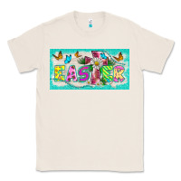 Natural easter cross license plate template Classic Tee - BarkalooDesign