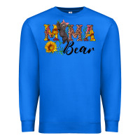 True Royal pink mama bear with cute bear Premium Sweatshirt - Artiststas