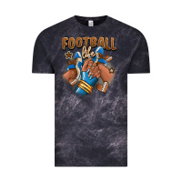 Cloud Black Football life afro girl sneakers Vintage Tee - RanaPortraitStore
