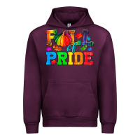 Mauve Wine Fall Of Pride Urban Hoodie - BundleAndBundleShop