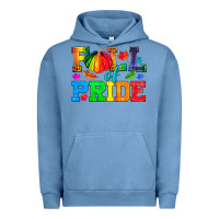 Pigment Pebble Blue Fall Of Pride Urban Hoodie - BundleAndBundleShop