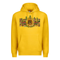 Lemon western mom with sunflower Premium Hoodie - NancyCooperArtShop