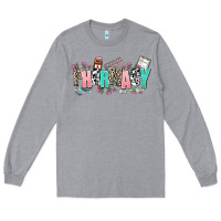 Heather Grey pharmacy Long Sleeve Tee - AdoDesignShop