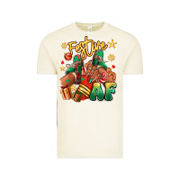 Vintage Arctic Festive af Christmas black girl sneakers Vintage Tee - RanaPortraitStore