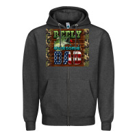 Charcoal Heather reely awesome dad Zipper Hoodie - HRA Design Shop