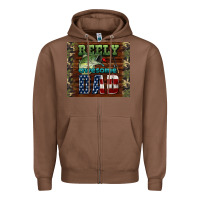 Chestnut reely awesome dad Zipper Hoodie - HRA Design Shop