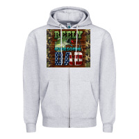 Heather Grey reely awesome dad Zipper Hoodie - HRA Design Shop