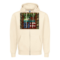 Reely Awesome Dad Zipper Hoodie | Teevron
