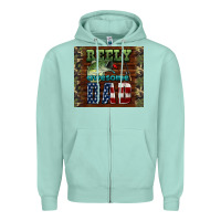 Seafoam reely awesome dad Zipper Hoodie - HRA Design Shop