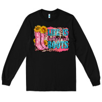 Black life is better in boots Long Sleeve Tee - Zillion Design Studio