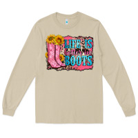 Mushroom life is better in boots Long Sleeve Tee - Zillion Design Studio