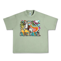 Oil Green cosmic cowgirl Urban Heavy Tee - Zillion Design Studio
