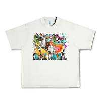 Pistachio cosmic cowgirl Urban Heavy Tee - Zillion Design Studio