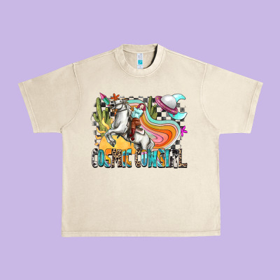 Urban Heavy Tee cosmic cowgirl