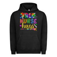 Pigment Black Free Nurse Hugs Pride LGBTQ+ Urban Hoodie - BundleAndBundleShop