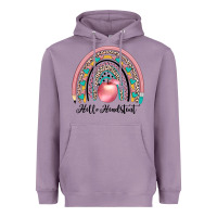 Lavender hello headstent Heavyweight Hoodie - JahusDesignShop