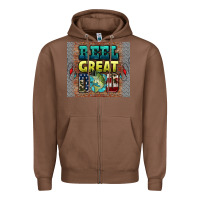 Chestnut reel great dad Zipper Hoodie - HRA Design Shop