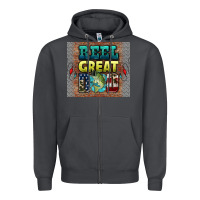 Smoke reel great dad Zipper Hoodie - HRA Design Shop