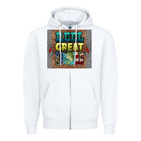 White reel great dad Zipper Hoodie - HRA Design Shop