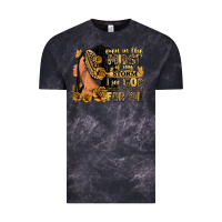 Cloud Black Even in the midst of my storm afro woman Vintage Tee - RanaPortraitStore