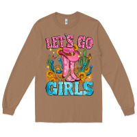 Toasted Coconut let's go girls Long Sleeve Tee - Zillion Design Studio