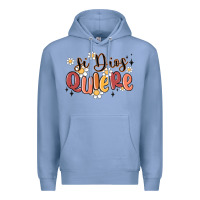 Colony Blue si dios quiere Premium Hoodie - MaliasSmallBusiness