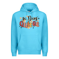 Ocean Blue si dios quiere Premium Hoodie - MaliasSmallBusiness