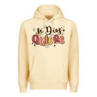 Pina Colada si dios quiere Premium Hoodie - MaliasSmallBusiness