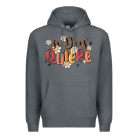 Rock si dios quiere Premium Hoodie - MaliasSmallBusiness