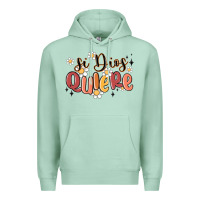 Seafoam si dios quiere Premium Hoodie - MaliasSmallBusiness