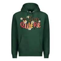 Sports Green si dios quiere Premium Hoodie - MaliasSmallBusiness