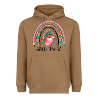 Toasted Coconut hello pre k Heavyweight Hoodie - JahusDesignShop