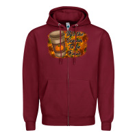 Burgundy tis the season to be basic Zipper Hoodie - RacoonDesign