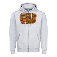 Heather Grey tis the season to be basic Zipper Hoodie - RacoonDesign