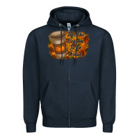 Navy tis the season to be basic Zipper Hoodie - RacoonDesign