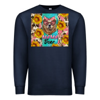 Navy mama bear Premium Sweatshirt - Artiststas