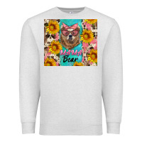 Oatmeal Heather mama bear Premium Sweatshirt - Artiststas