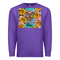 Purple mama bear Premium Sweatshirt - Artiststas
