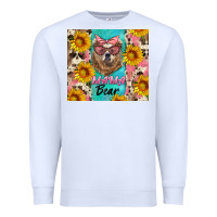 White mama bear Premium Sweatshirt - Artiststas