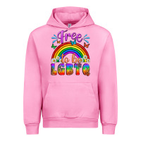 Fuchsia Pink Western Free To Be Lgbtq Urban Hoodie - BundleAndBundleShop