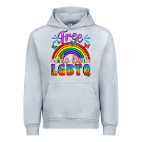 Heather Grey Western Free To Be Lgbtq Urban Hoodie - BundleAndBundleShop