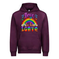 Mauve Wine Western Free To Be Lgbtq Urban Hoodie - BundleAndBundleShop
