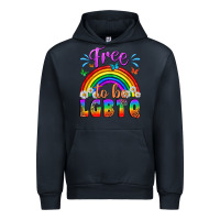 Navy Western Free To Be Lgbtq Urban Hoodie - BundleAndBundleShop