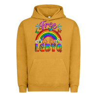 Pigment Peanut Butter Western Free To Be Lgbtq Urban Hoodie - BundleAndBundleShop