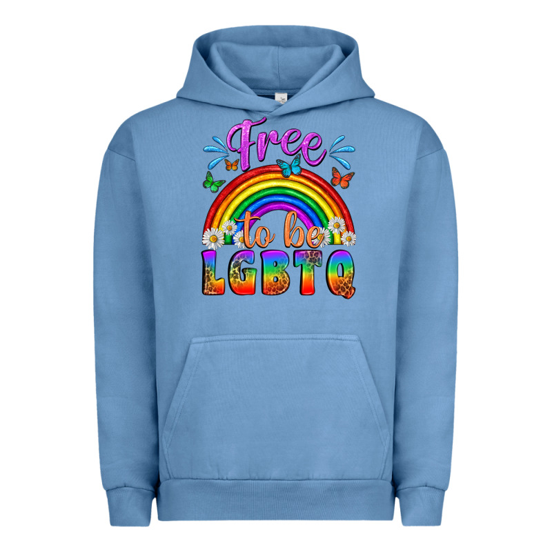 Western Free To Be Lgbtq Urban Hoodie by BundleAndBundleShop | Teevron