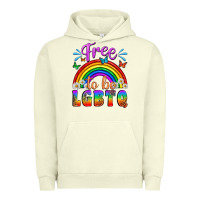 Pigment Pistachio Western Free To Be Lgbtq Urban Hoodie - BundleAndBundleShop
