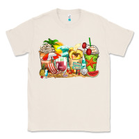 Natural summer vibes coffee cups Classic Tee - Zillion Design Studio