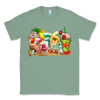 Sage summer vibes coffee cups Classic Tee - Zillion Design Studio